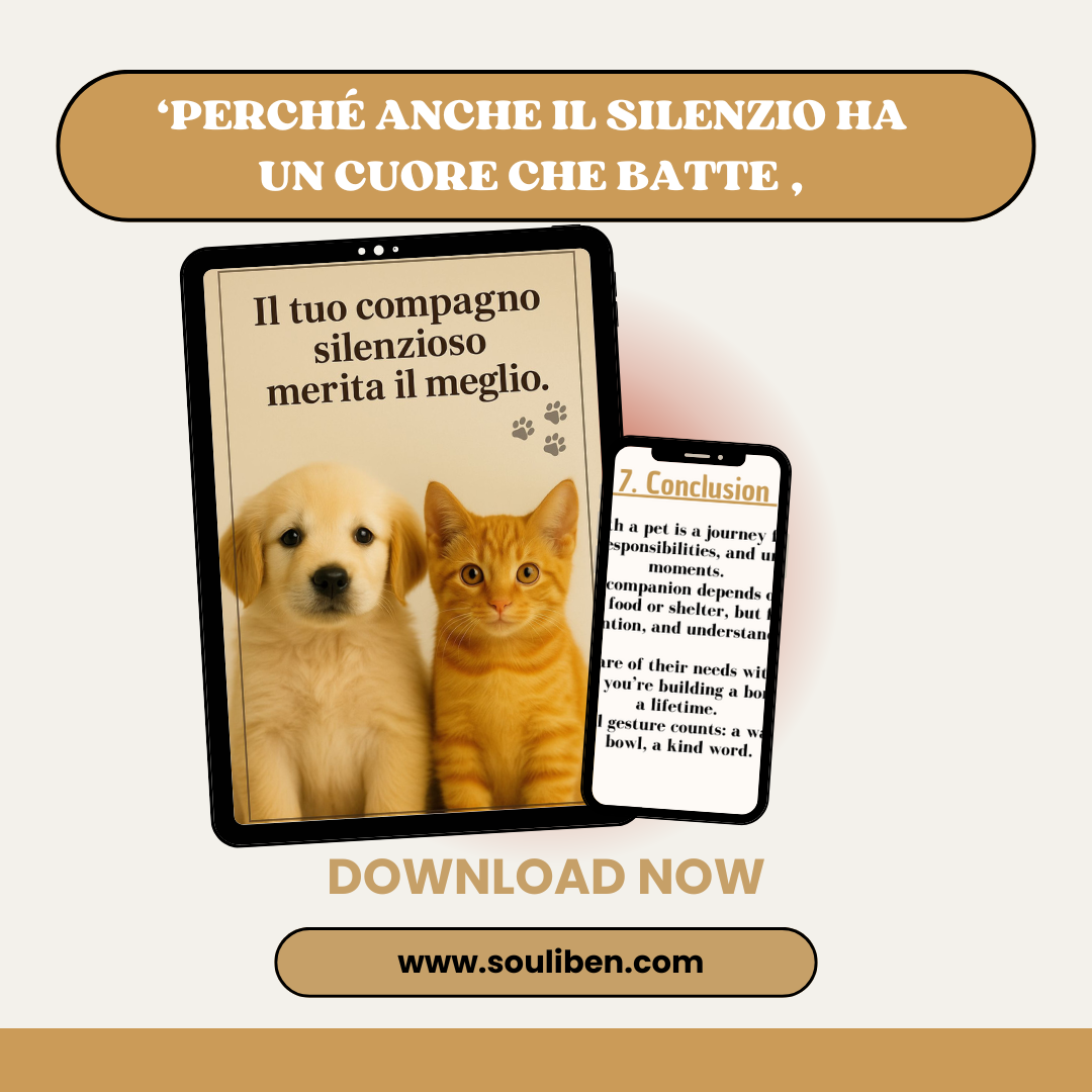 Sussurri d’Amore — Il tuo compagno silenzioso merita il meglio